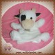 HISTOIRE D'OURS DOUDOU VACHE MARIONNETTE PELUCHE BLANC SOS