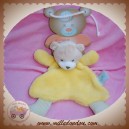 BABYNAT BABY NAT SOS DOUDOU OURS PLAT JAUNE