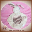 BNI DERMACTIVE SOS DOUDOU LAPIN ECRU PLAT RAYE BEIGE