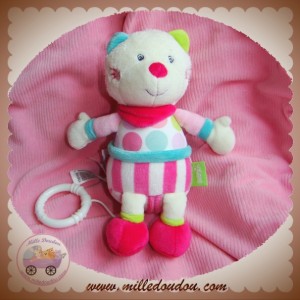 BABYSUN BABY SUN SOS DOUDOU CHAT OURS GOURMANDISE MUSICAL ROSE
