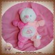 CENTRAL VET SOS DOUDOU OURS BLANC ROSE TORTUE