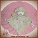 NICOTOY SOS DOUDOU CHIEN BEIGE PLAT VERT OISEAU NOEUD