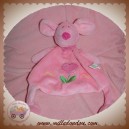 CP INTERNATIONAL SOS DOUDOU SOURIS ROSE PLAT FLEUR COEUR