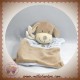 NICOTOY SOS DOUDOU CHIEN TAUPE PLAT BLEU CROIX