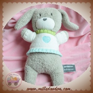 ORCHESTRA SOS DOUDOU LAPIN GRIS PULL TRICOT  MUSICAL