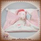 NICOTOY SOS DOUDOU SOURIS ROSE PLAT BLANC COEUR ETOILE SIMBA