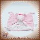 NICOTOY SOS DOUDOU SOURIS ROSE PLAT BLANC COEUR ETOILE SIMBA