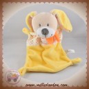 NICOTOY SOS DOUDOU LAPIN PLAT RECTANGLE JAUNE ETOILE POINT