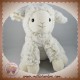 ANIMA SOS DOUDOU MOUTON BLANC REFLET MARRON CHINE ANIMADOO