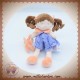 DOUDOU ET COMPAGNIE DEMOISELLES POUPEE GRAFFITIS VIOLET OURS ORANGE DC2550