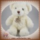 HISTOIRE D'OURS SOS DOUDOU OURS CALIN IVOIRE PETIT POIL HO1436