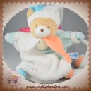 DOUDOU ET COMPAGNIE SOS OURS MARIONNETTE BLANC VERT UNICEF DC2457