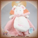 BABYNAT BABY NAT SOS DOUDOU SOURIS BLANCHE PLAT ROSE DOUCEUR