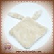 SOS DOUDOU LAPIN PLAT LOSANGE BEIGE TISSU HERISSON