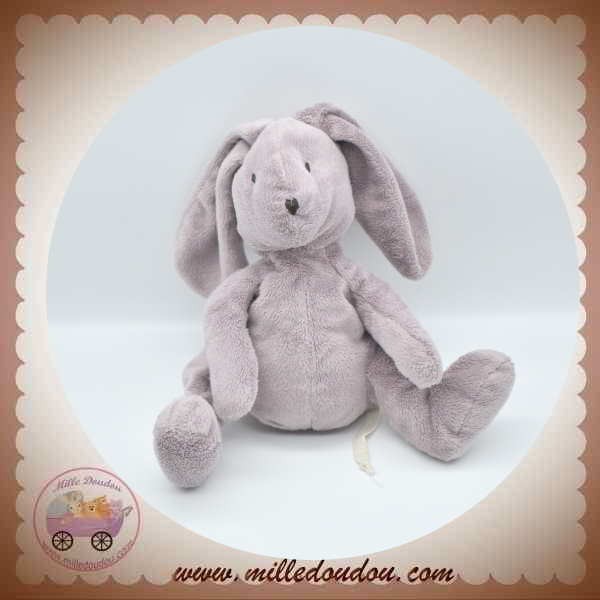 Du Pareil au Même - Peluche doudou lapin rouge 25 cm