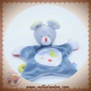 SUCRE D'ORGE SOS DOUDOU SOURIS GRIS PLAT BLEU LUNE ETOILE