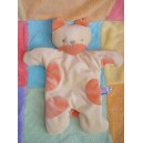 SUCRE D'ORGE DOUDOU OURS PLAT JAUNE ORANGE TRANSFORMABLE