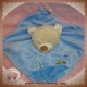 TEX SOS DOUDOU PELUCHE OURS BEIGE PLAT BLEU TRAIN TRACTEUR 123