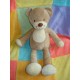 NICOTOY DOUDOU PELUCHE OURS BEIGE ECRU 42 CM