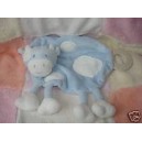 BABY CLUB C&A DOUDOU MOUTON VACHE PLAT BLEU BABY SUN