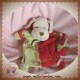 BABYNAT BABY NAT DOUDOU CHIEN MARIONNETTE JAUNE ROUGE DIABOLO SOS