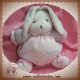 KALOO SOS DOUDOU LAPIN BOULE ROSE LILIBLUE BRAS FLEUR