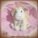 HISTOIRE D'OURS DOUDOU SOS MOUTON AGNEAU ECRU CREME CHEVEUX 