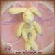 BABYNAT BABY NAT SOS DOUDOU LAPIN ECRU JAUNE CLAIR