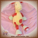 SUCRE D'ORGE SOS DOUDOU GIRAFE CAJOU JAUNE VERTE ROUGE