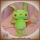 DPAM SOS DOUDOU LAPIN VERT ROUGE CAROTTE POUET POUET